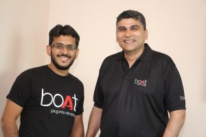 boAt founders - Aman Gupta and Sameer Mehta
