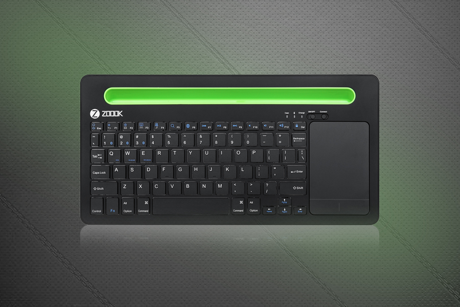 Zoook unveils FingerPad, a Bluetoothpowered multidevice keyboard with