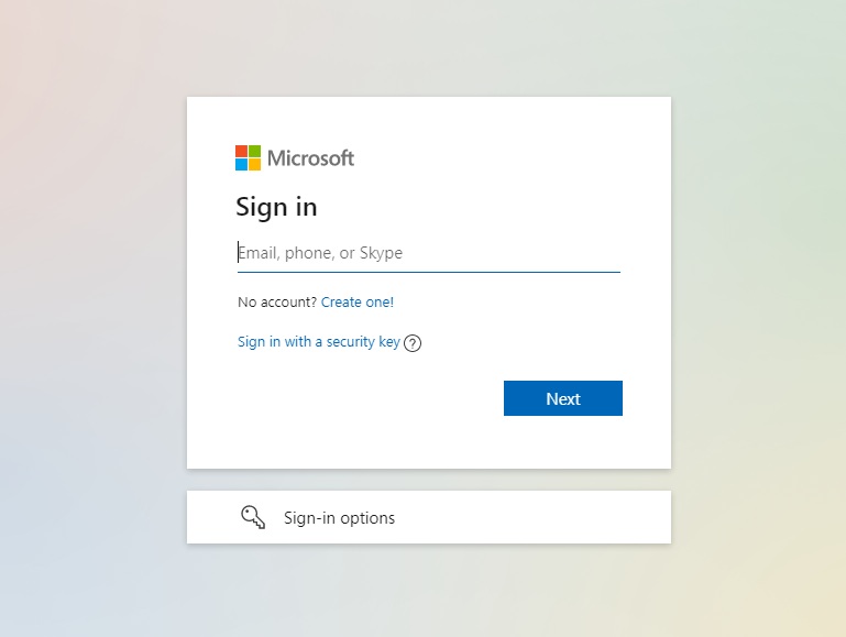 Step 2 - Click on the ‘Get’ option, you will then be asked to sign in with Microsoft account