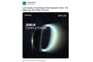Infinix Zero 5G twitter tease