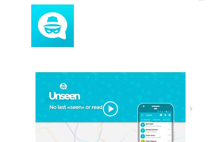 try unseen app to remove online status