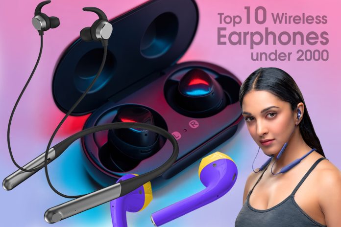 Top 10 Wireless Earphones under 2000 in India 2022