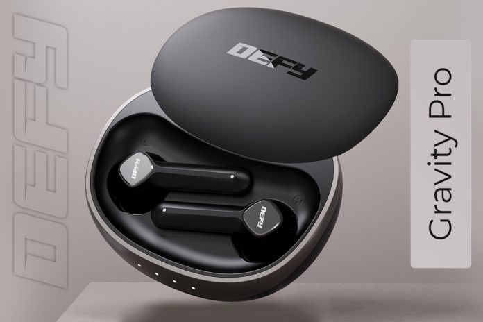 DEFY introduces it’s “Gravity” series TWS earbuds in India