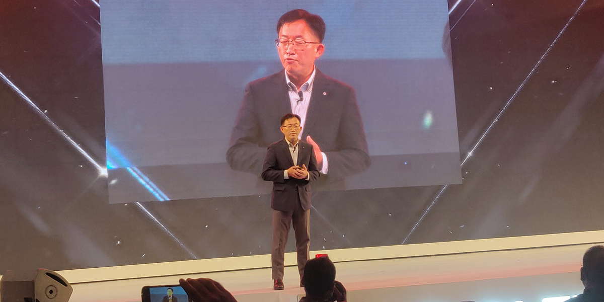 Gary Kim, vice-president and head of Home Electronics, LG Electronics