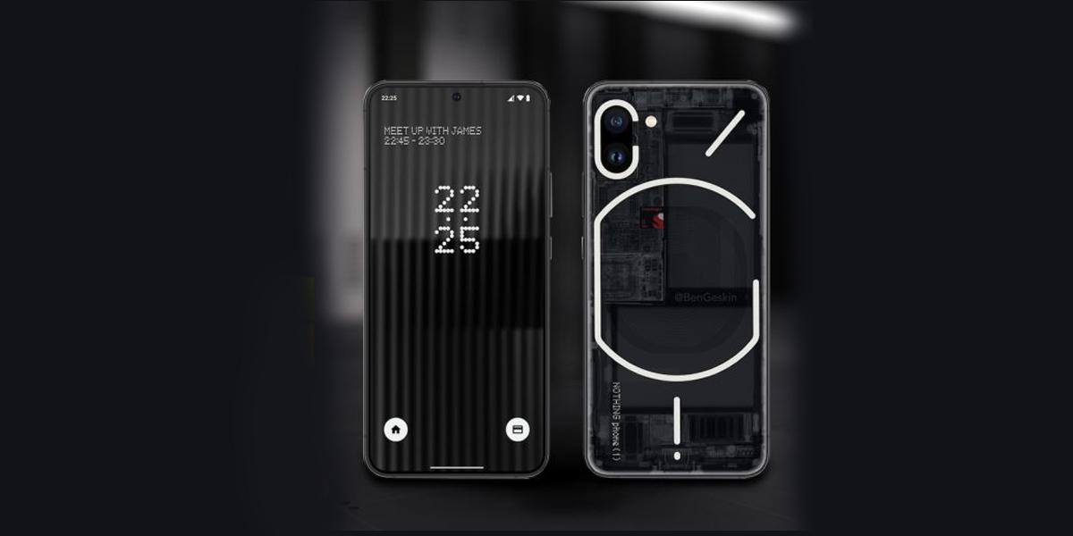 Nothing phone (1) first look revealed