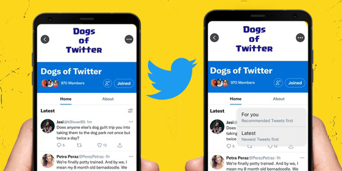 Twitter testing new feeds for its Community feature for iOS