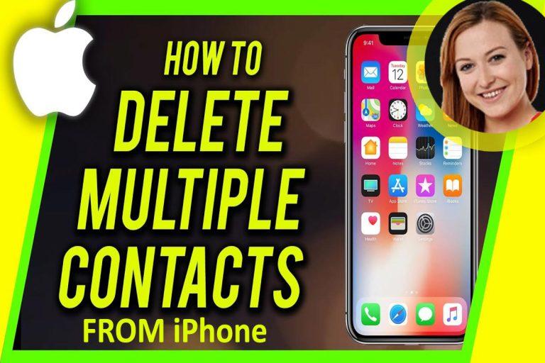 Here’s how you can delete your contacts from an iPhone: An easy step-to-step guide