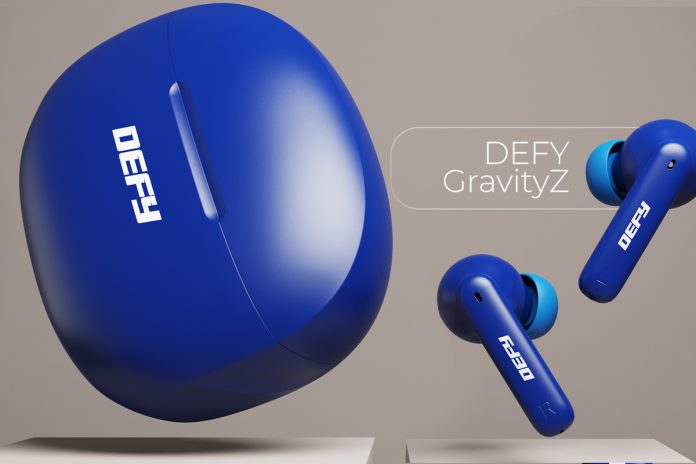 DEFY launches Gravity Z TWS earbuds