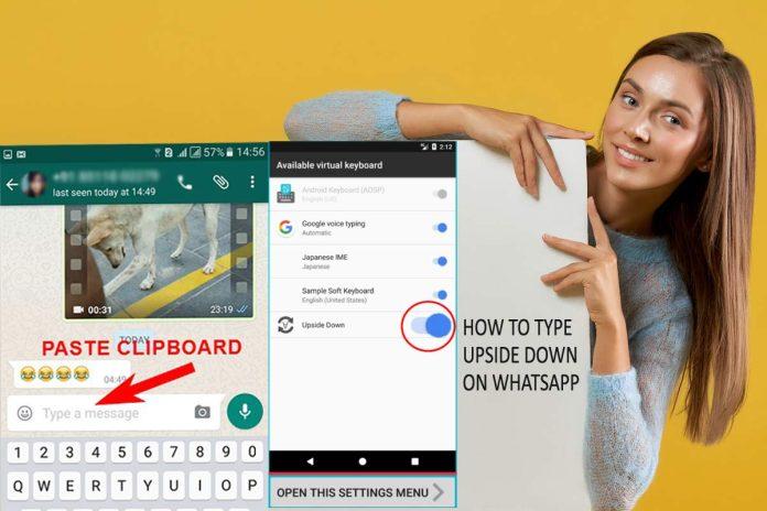 WhatsApp tips and tricks: Here's how you can type upside down on WhatsApp