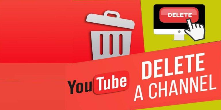 How to delete YouTube channel