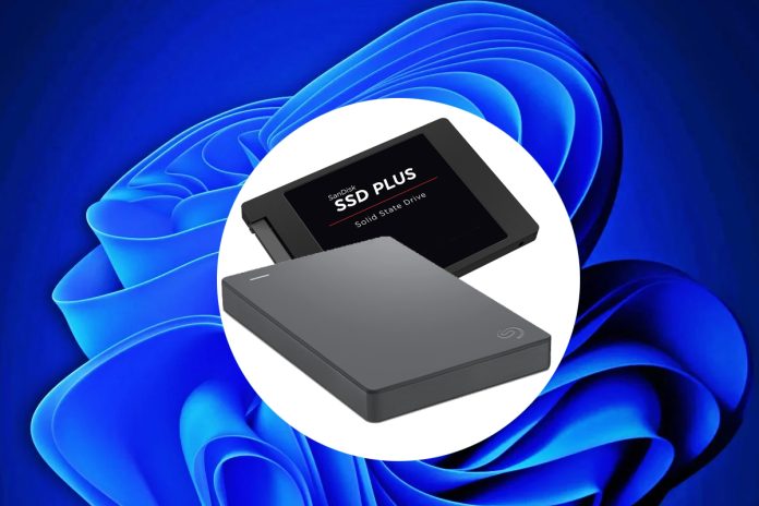 Steps to format a hard drive or SSD in Windows 11