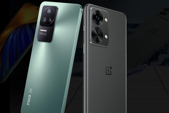 OnePlus nord 2T 5G Vs Poco F4