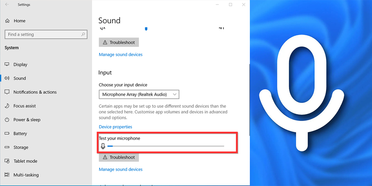 Set up and Test Your Microphone in Windows 11