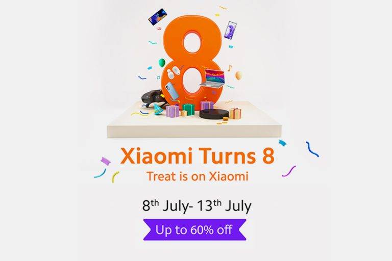 ‘Xiaomi Turns 8′ anniversary sale announced in India