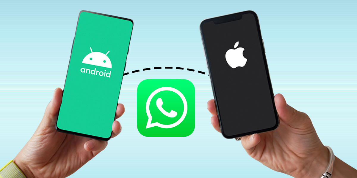 Whatsapp chats from Android to iPhone