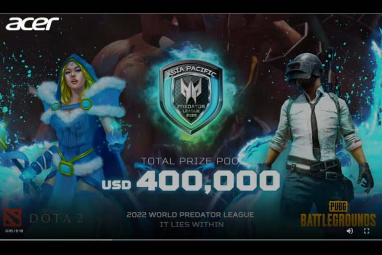 Acer Predator Gaming League 2022