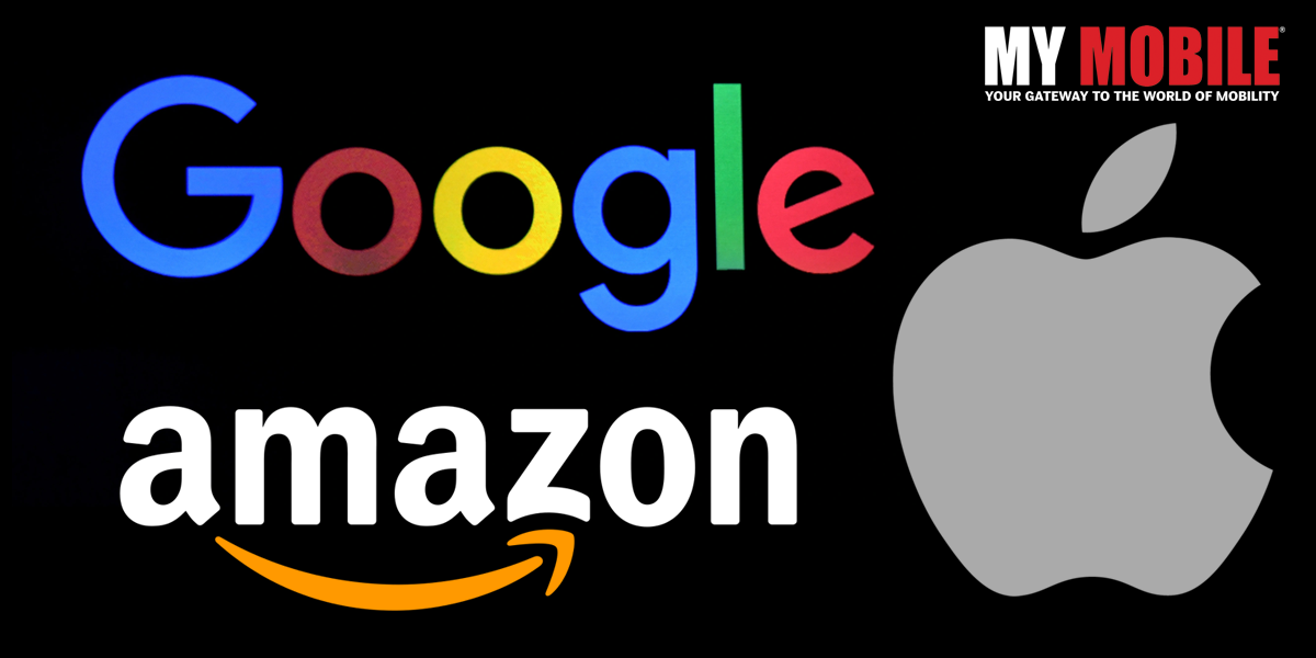 Apple, Google, and Amazon