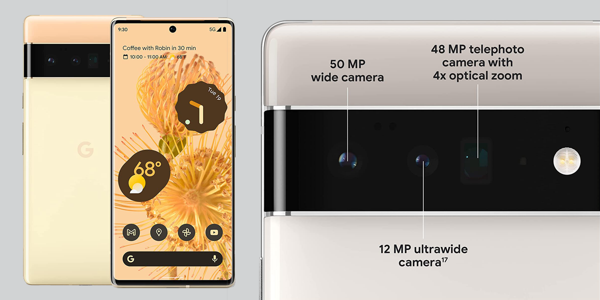Google Pixel 6 Pro - Top ten camera-centric smartphones