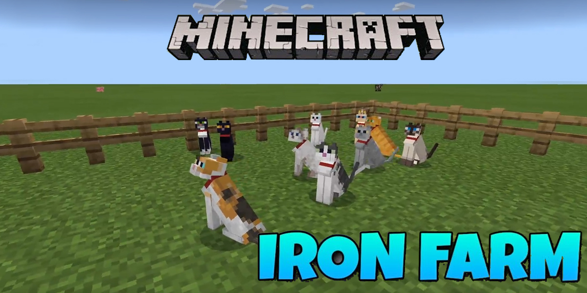 Iron Farm in Minecraft