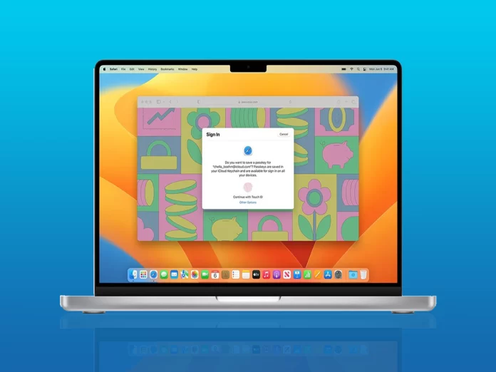 login to iphone and mac
