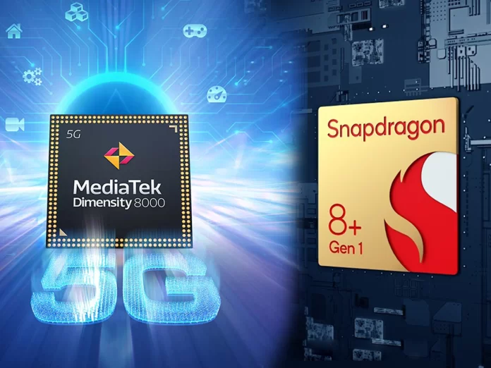Snapdragon 8 Gen 1 vs Dimensity 9000