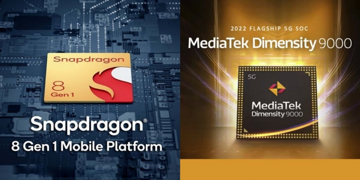 Snapdragon 8 Gen 1 vs Dimensity 9000