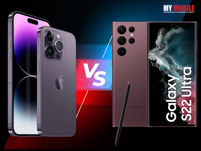 Samsung Galaxy S22 Ultra or the Apple iPhone 14