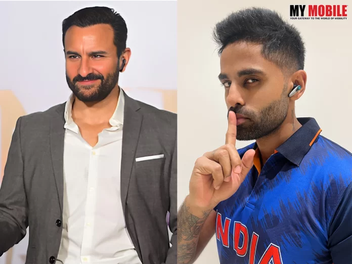 Saif Ali Khan and Suryakumar Yadav