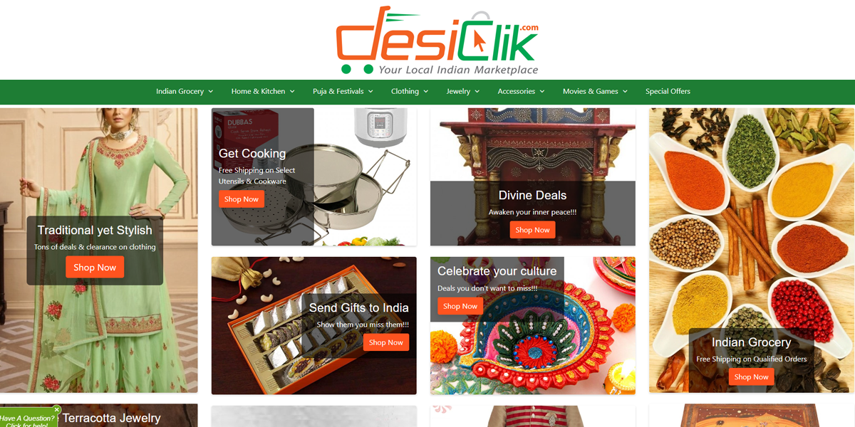 DesiClick - Best Websites To Order Sweets