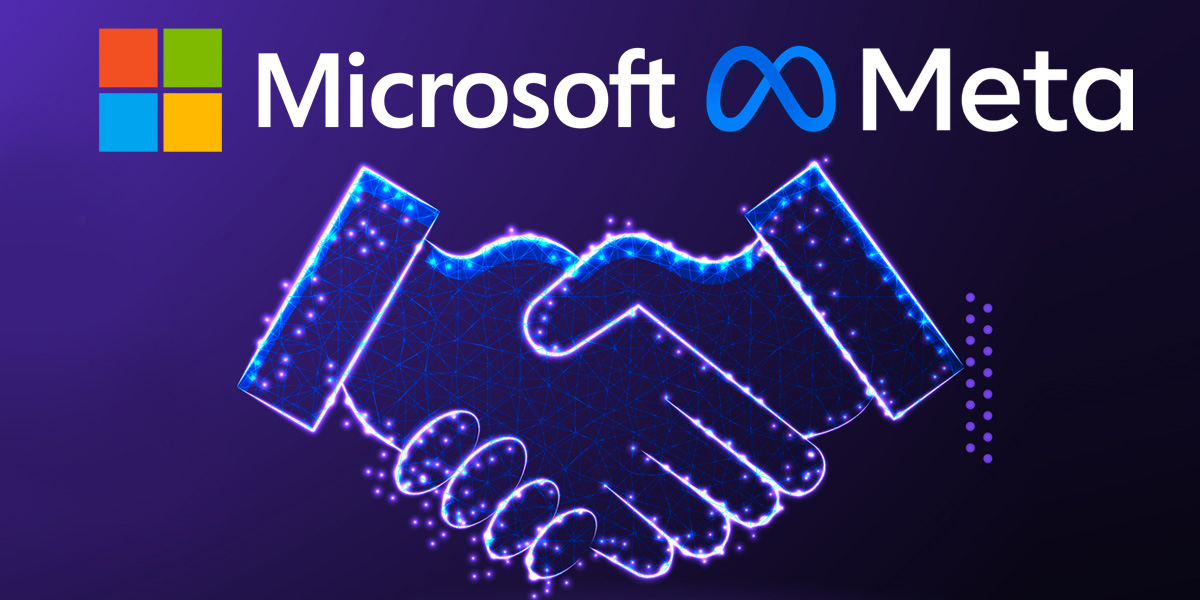 Microsoft partners with Meta