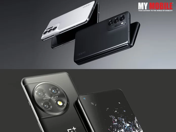 OnePlus 11 and OPPO Find N2