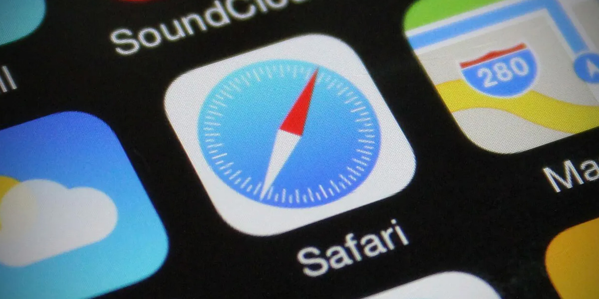 Safari Browser on iPhone