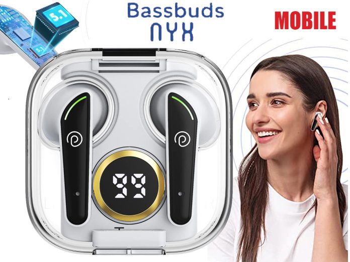 pTron Bassbuds NYX TWS Earbuds