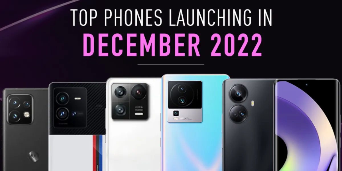 Smartphones Launching In December 2022