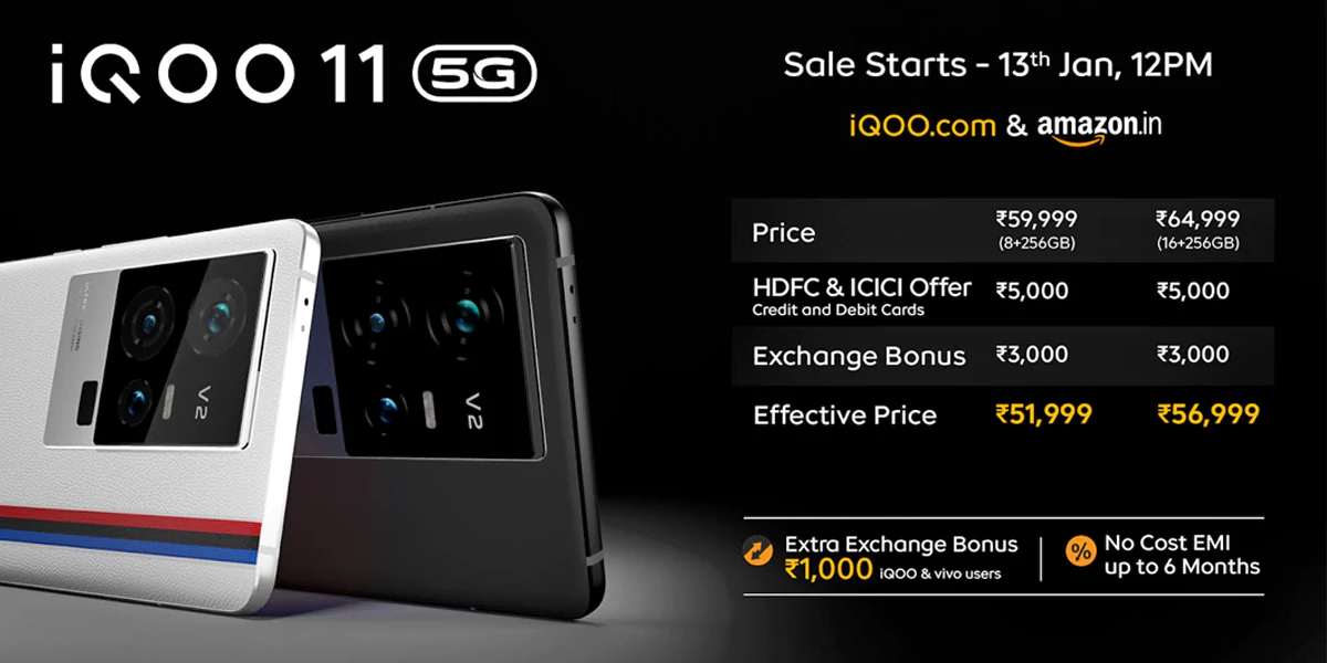 IQoo 11 Sale