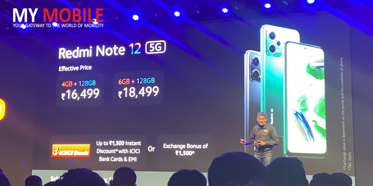 Redmi Note 12 launched