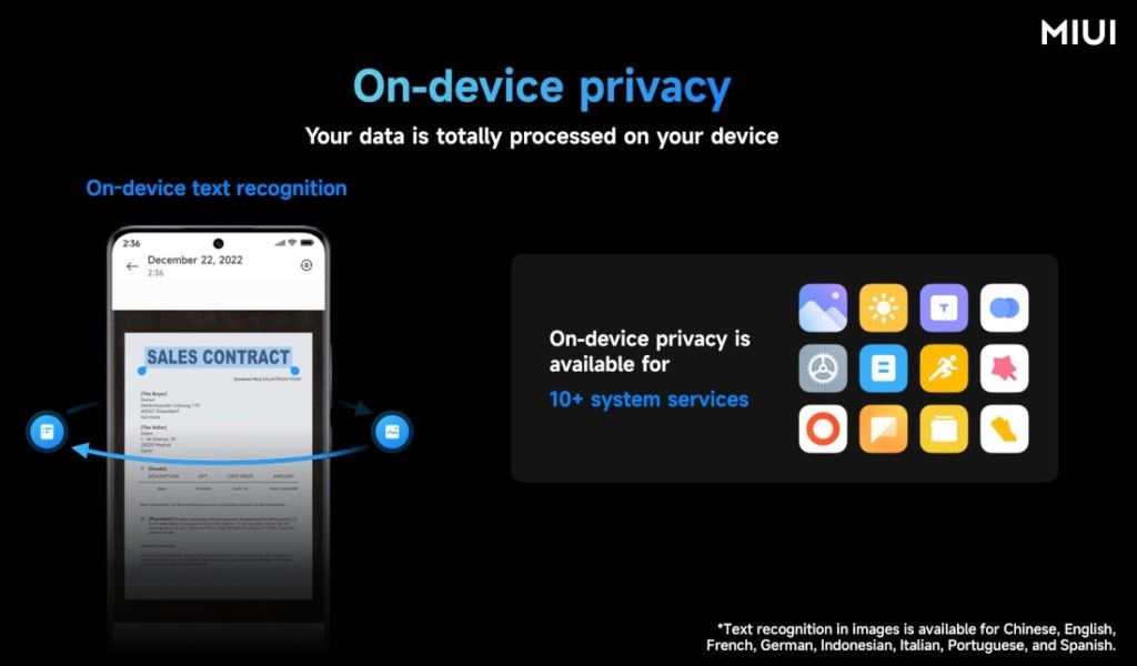 On-Device Privacy