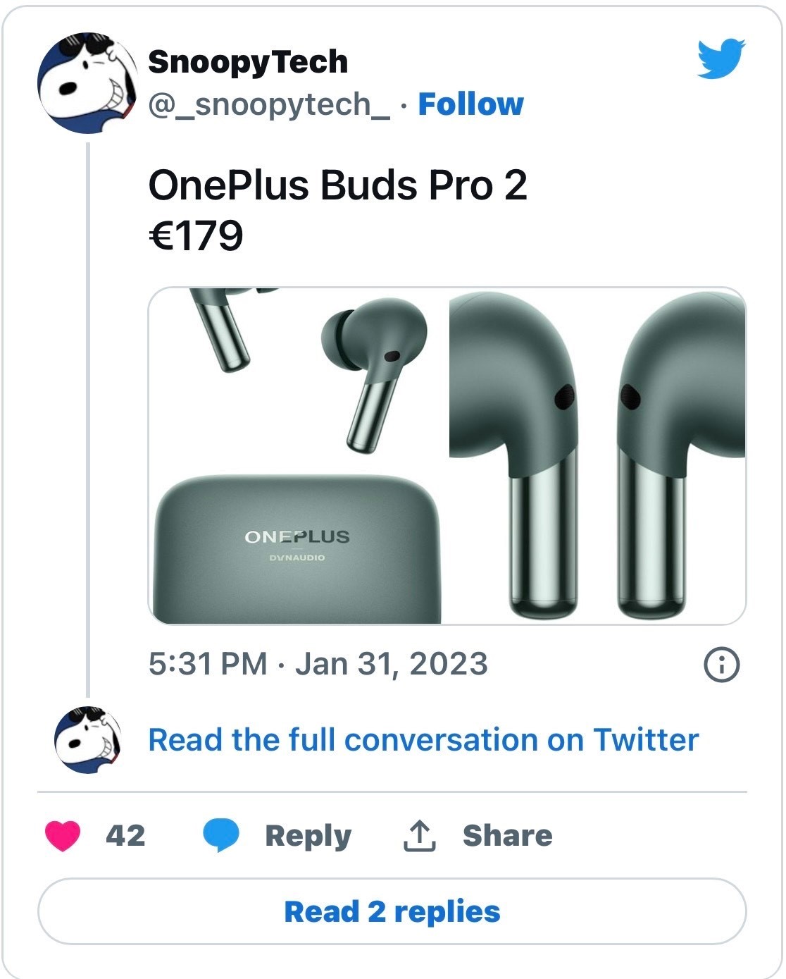 OnePlus Buds Pro 2 specs