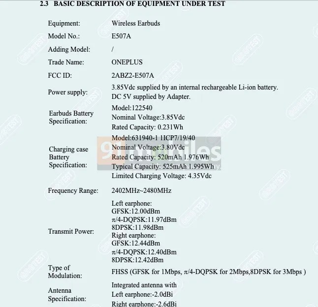 OnePlus Buds Pro 2 Specs