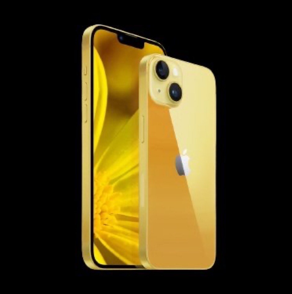 Apple Yellow IPhone 14