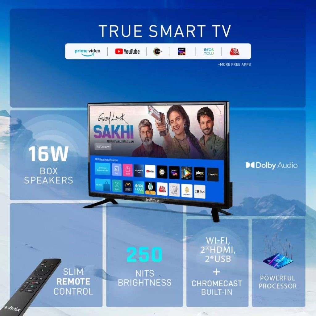 Infinix 24” Y1 Smart TV