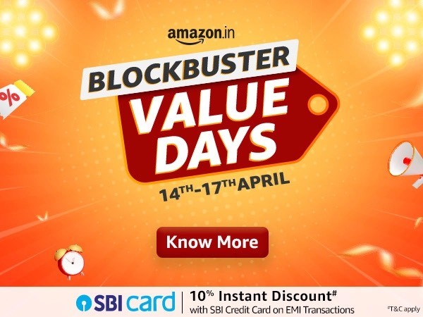 Amazon Blockbuster Value Days 