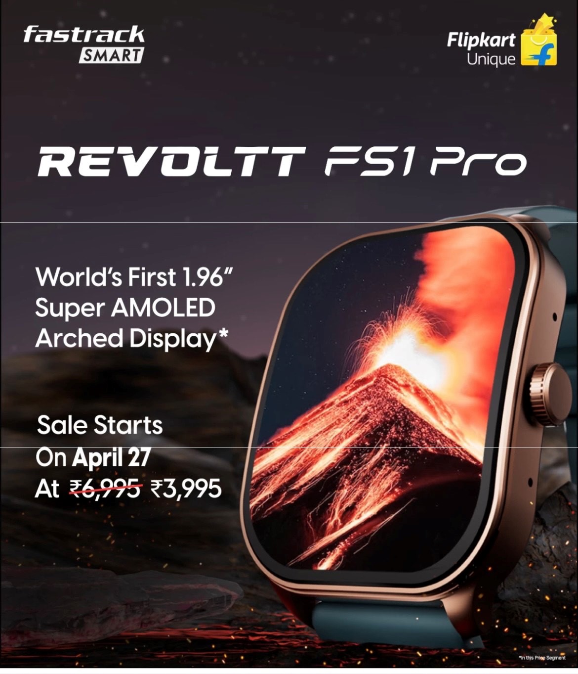 Fastrack Revoltt FS1 Pro Smartwatch 