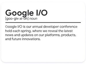 Google I/O 2023