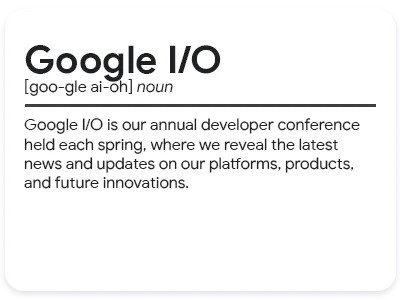 Google I/O 2023
