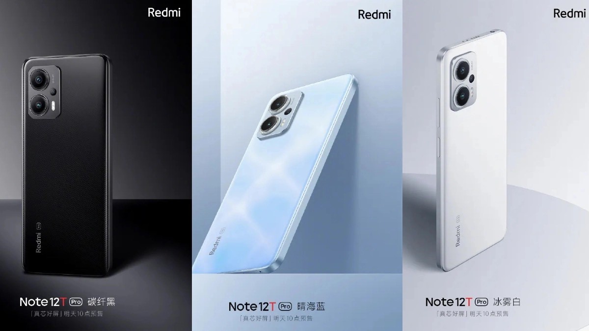 Redmi Note 12T Pro 
