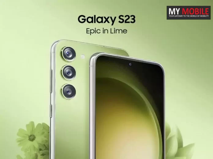 Samsung Galaxy S23 Lime colour