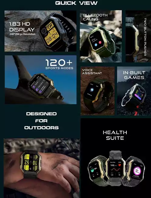 Fire Boltt Shark Smartwatch 