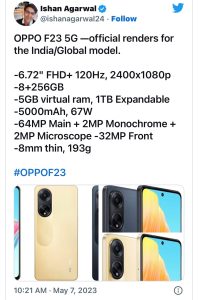 OPPO F23 5G