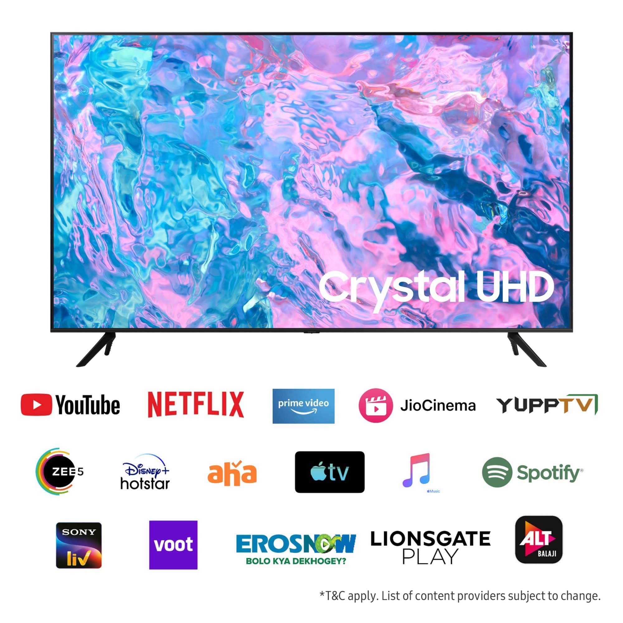 Samsung Crystal 4K iSmart UHD TV